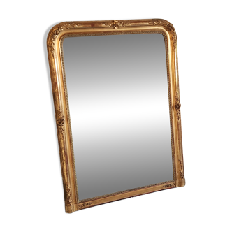 Gilded stuck mirror from the late 19th / early 20th century