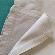 Tablecloth set + 8 napkins – graphic cotton