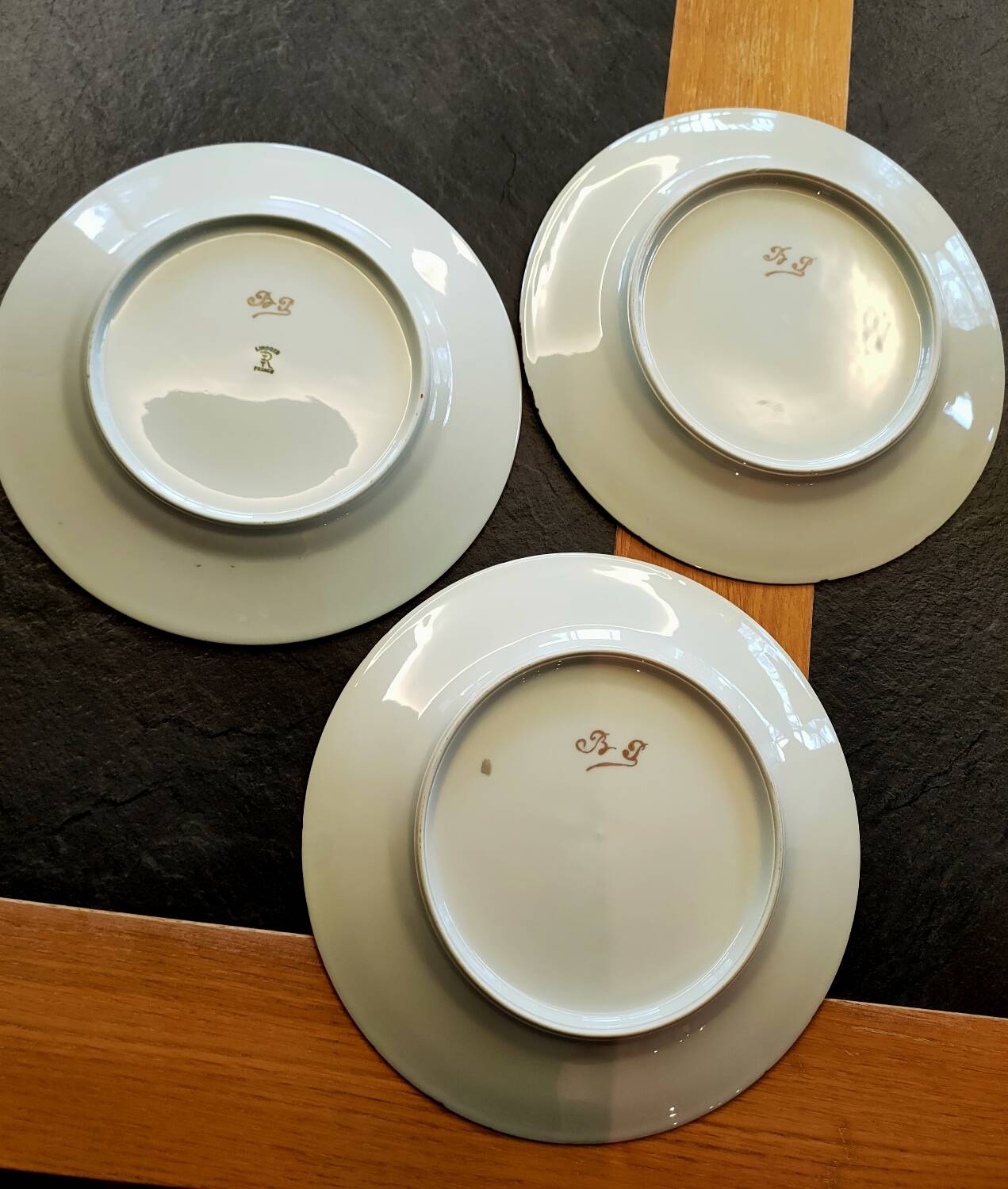 Limoges porcelain plates