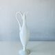 White opaline ewer