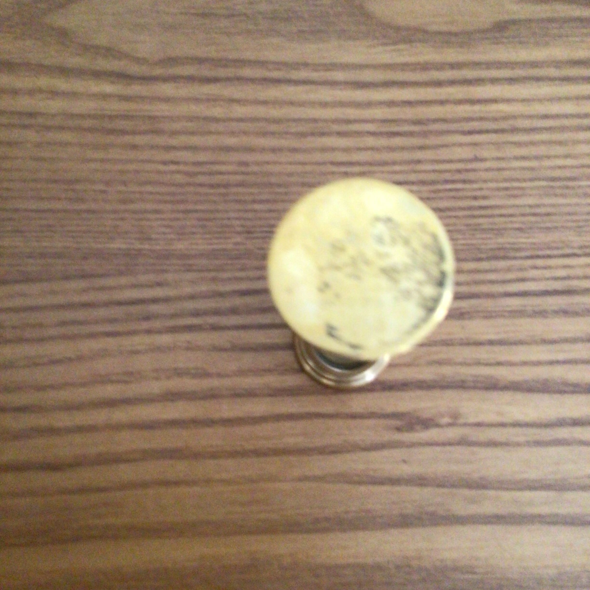 Old vintage golden hourglass