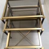 Brass nesting tables from the 60s/70s