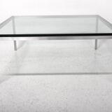 Table basse scandinave en verre, Suède, 1970