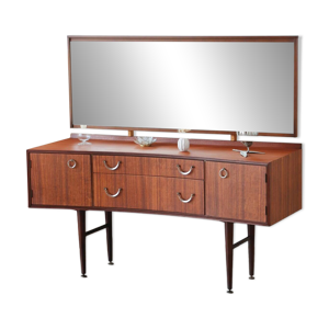 coiffeuse vintage mid-century