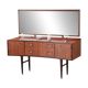 Coiffeuse vintage mid-century en teck (Meredew)