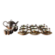 Charles Greber iridescent ceramic tea set