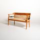 Jugend style birch sofa, Sweden, 1910s