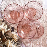 Set of 10 Arcoroc Rosaline bowls