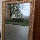 Golden classic mirror, 46x110cm