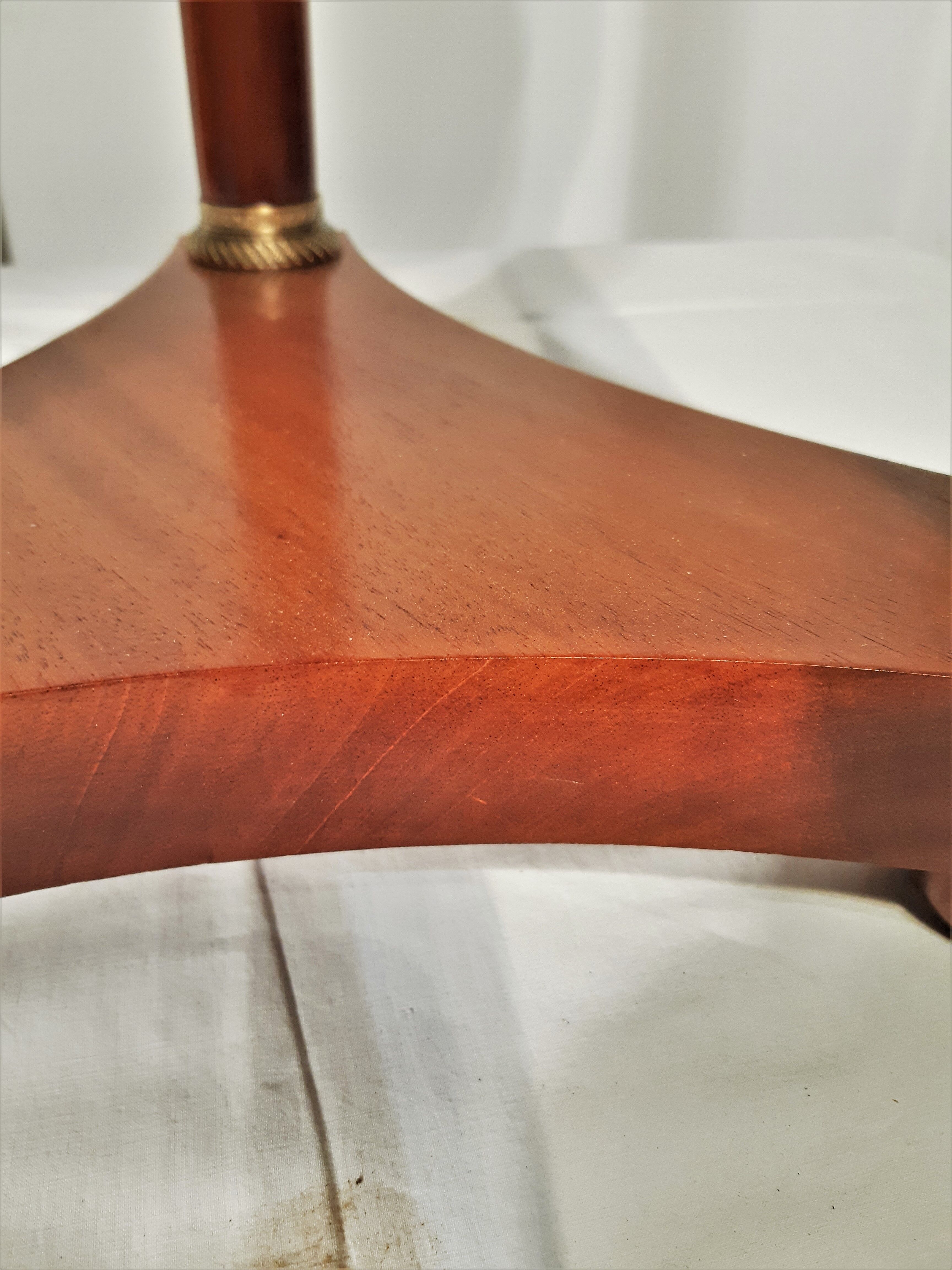 Healing/small empire table tripod with columns