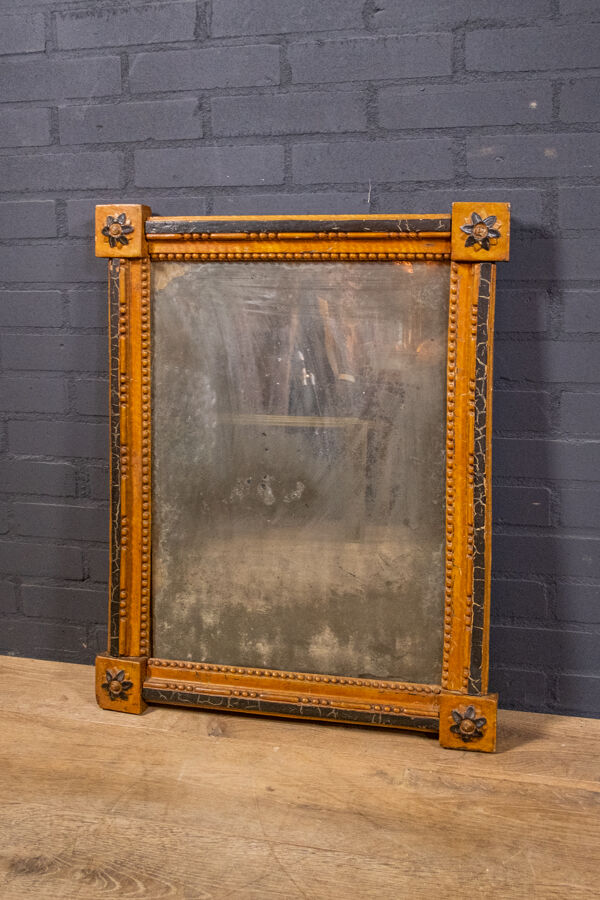 Miroir habillé anglais de1800