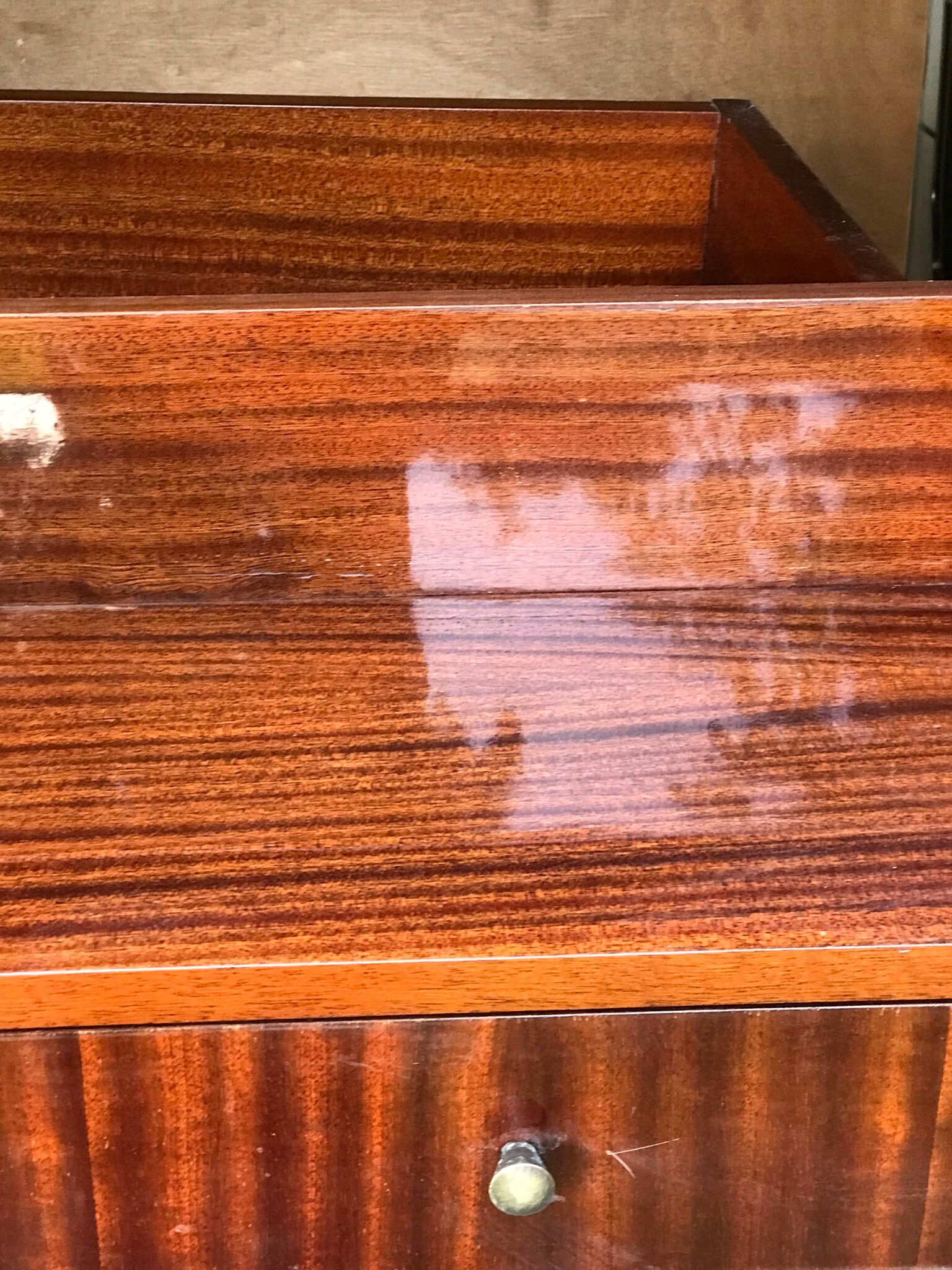 Pair of vintage bedside tables