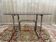 Tubular chrome and smoked glass dining table, 1970