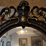 Beveled mirror Napoleon III