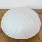 Vintage Wall Or Ceiling Light with Milk Glass, 1970s