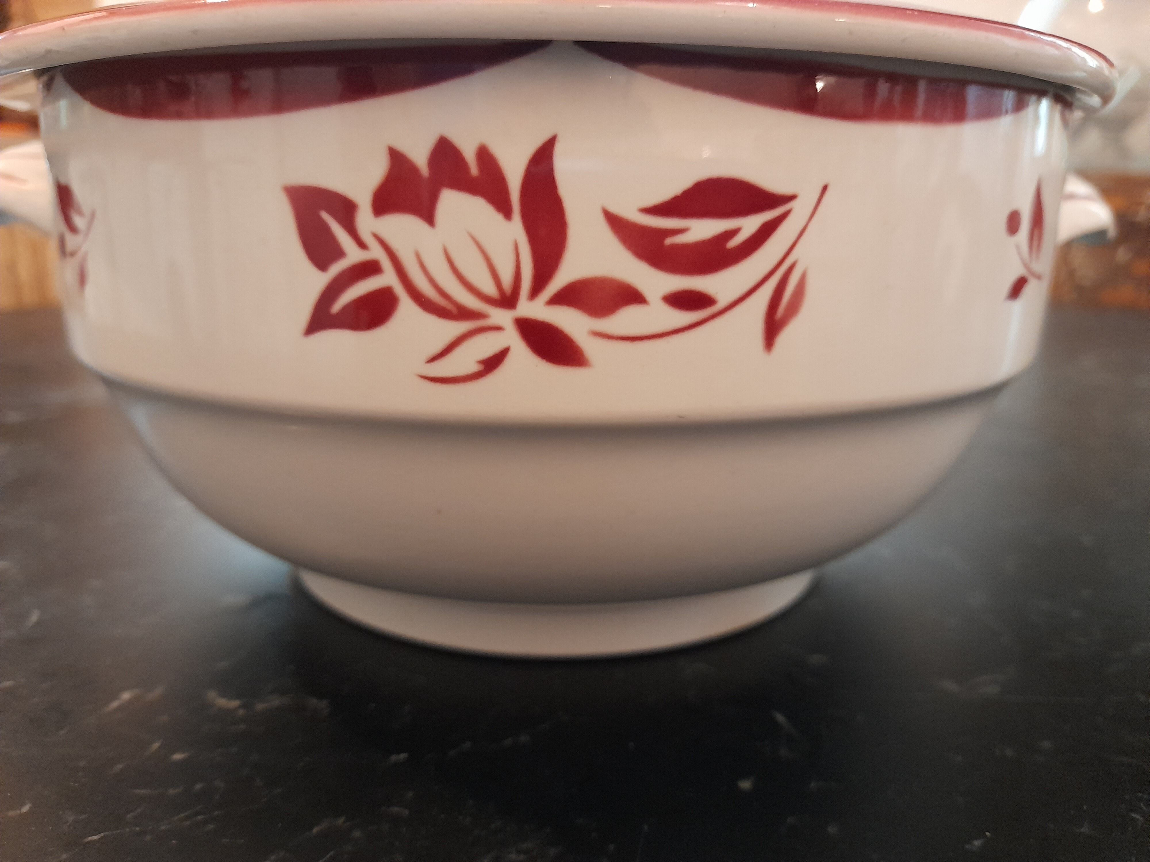 Soupière Digoin Sarreguemines