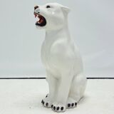 White panther ceramic