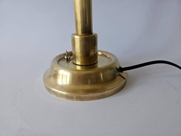 Large Bauhaus Functionalism Art Deco Table Lamp, Franta Anyz, 1930s