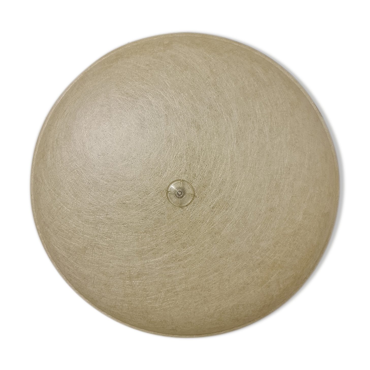 Fiber glass ceiling lamp by Louis Kalff for Philips