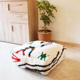 Pouf tapis marocain azilal