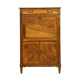 Louis XVI period secretary in blond mahogany around 1760