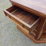 Exotic wood chest of drawers