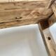 Old wooden workbench
