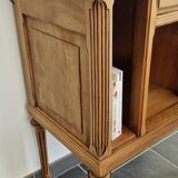 Louis XVI style wood and marble furniture