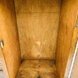 Art Deco Style Oak Wall Cabinet, Circa 1940's