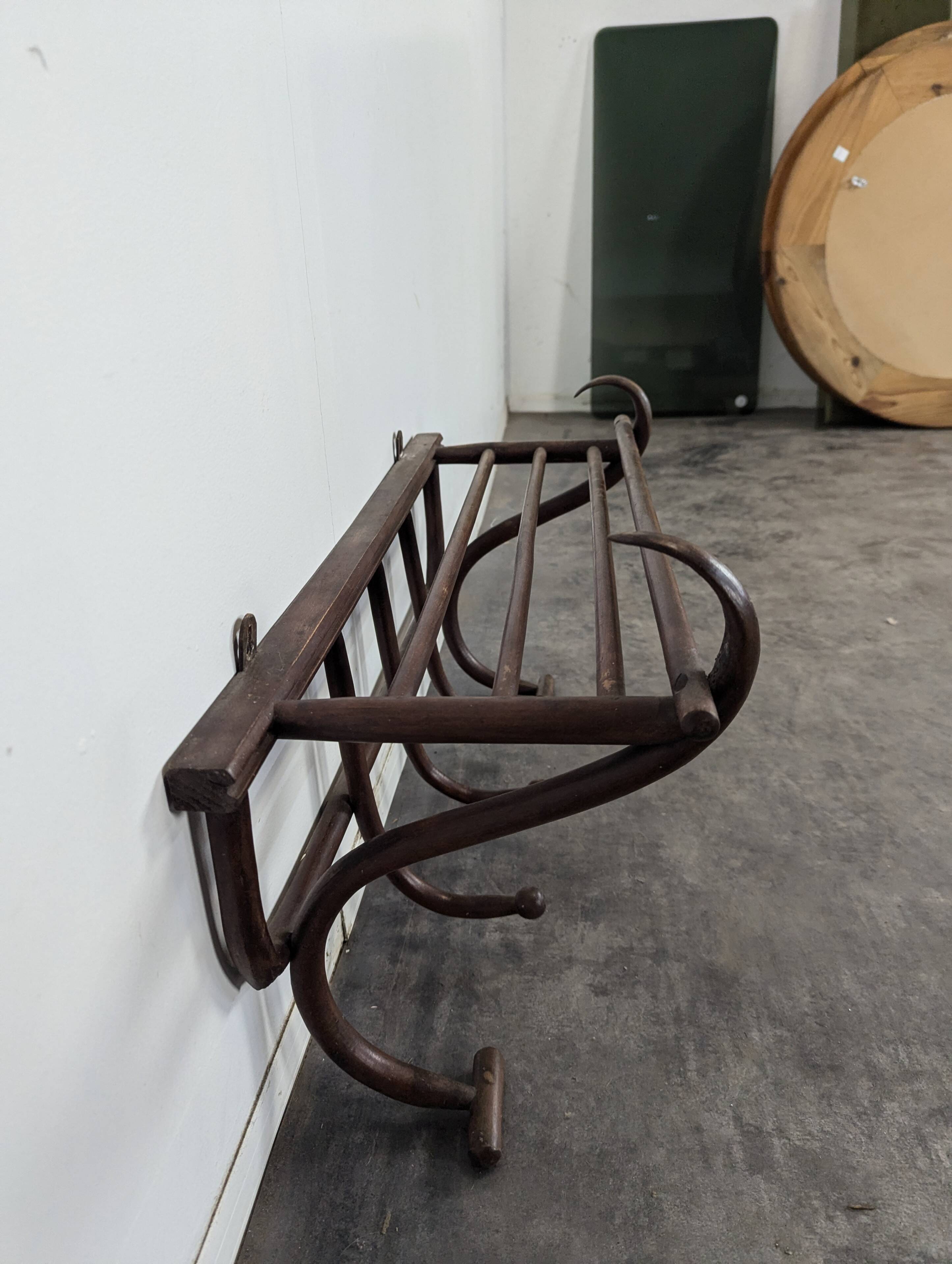 Coat hooks from the Thonet house.