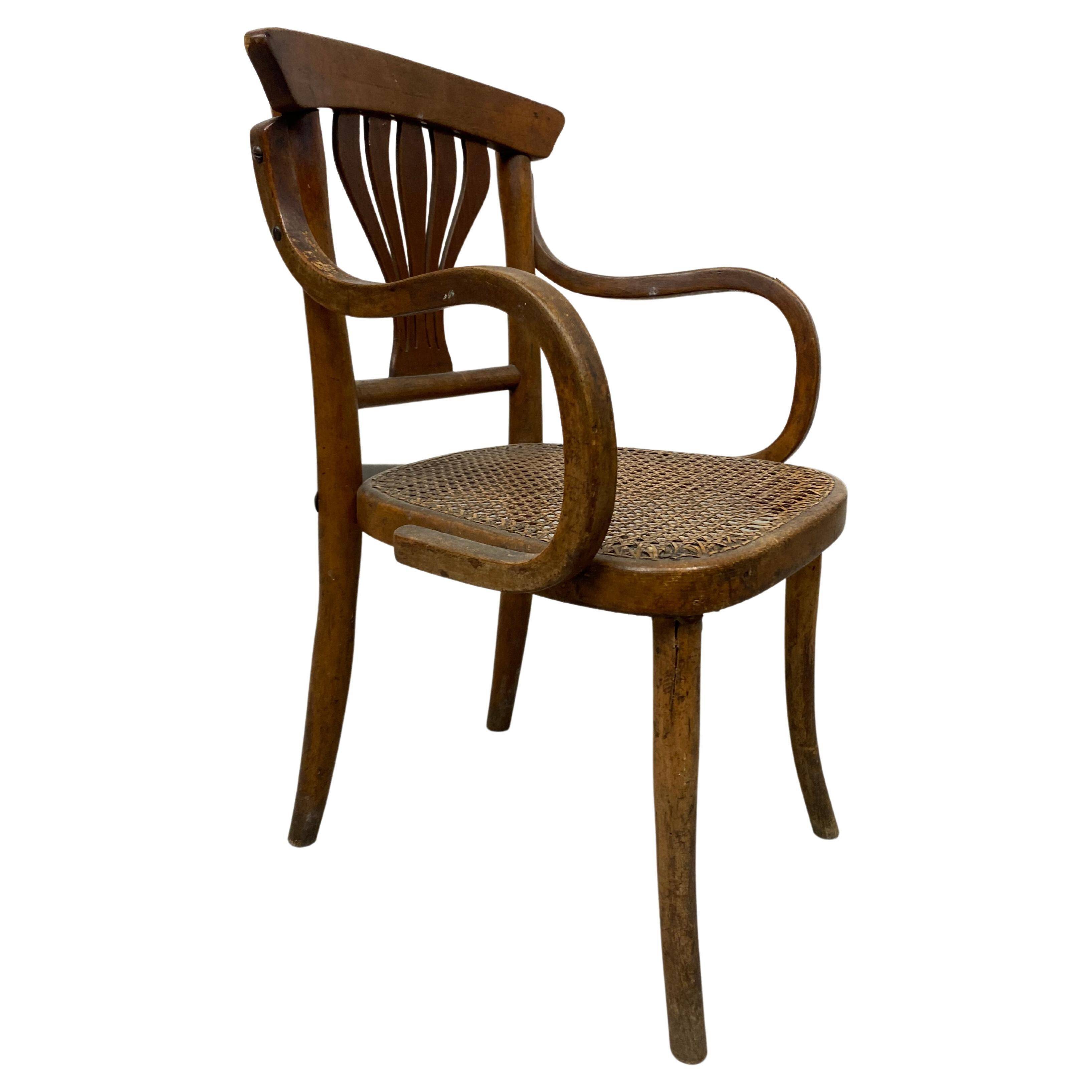 Art Nouveau Armchair for Children by J&J Kohn