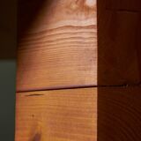 Square Top Pinewood Dining Table