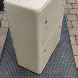 Vintage sheet metal medicine cabinet