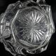 Two Le Creusot wine carafes (Baccarat) 19th century. Leaves