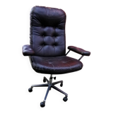 Fauteuil de bureau en cuir - Johanson design