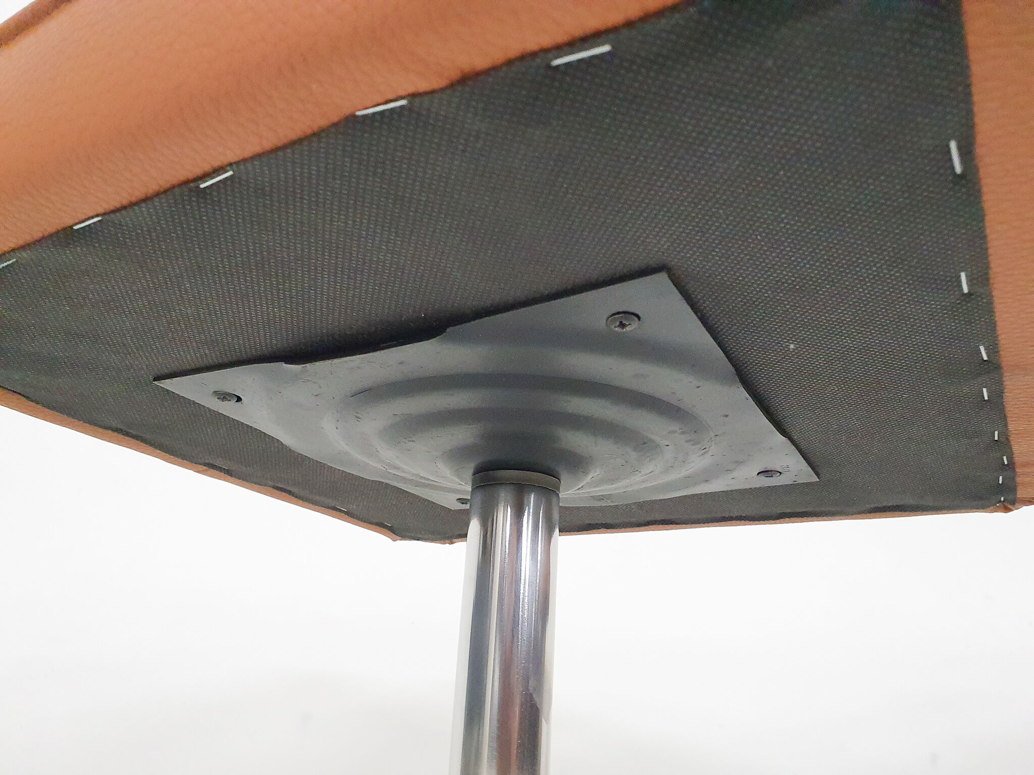 Set of two mid-century swivel stools, The Netherlands