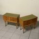 Italian Mid-Century modern bedside tables, 1950s, set of 2