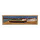 Swedish Oil on Canvas – “Boat” by Thord Leonard – Vintage & Framed
