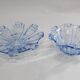 1970s pair of Glass Bowls , Czechoslovakia