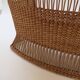 1970s rattan boho freestanding bar