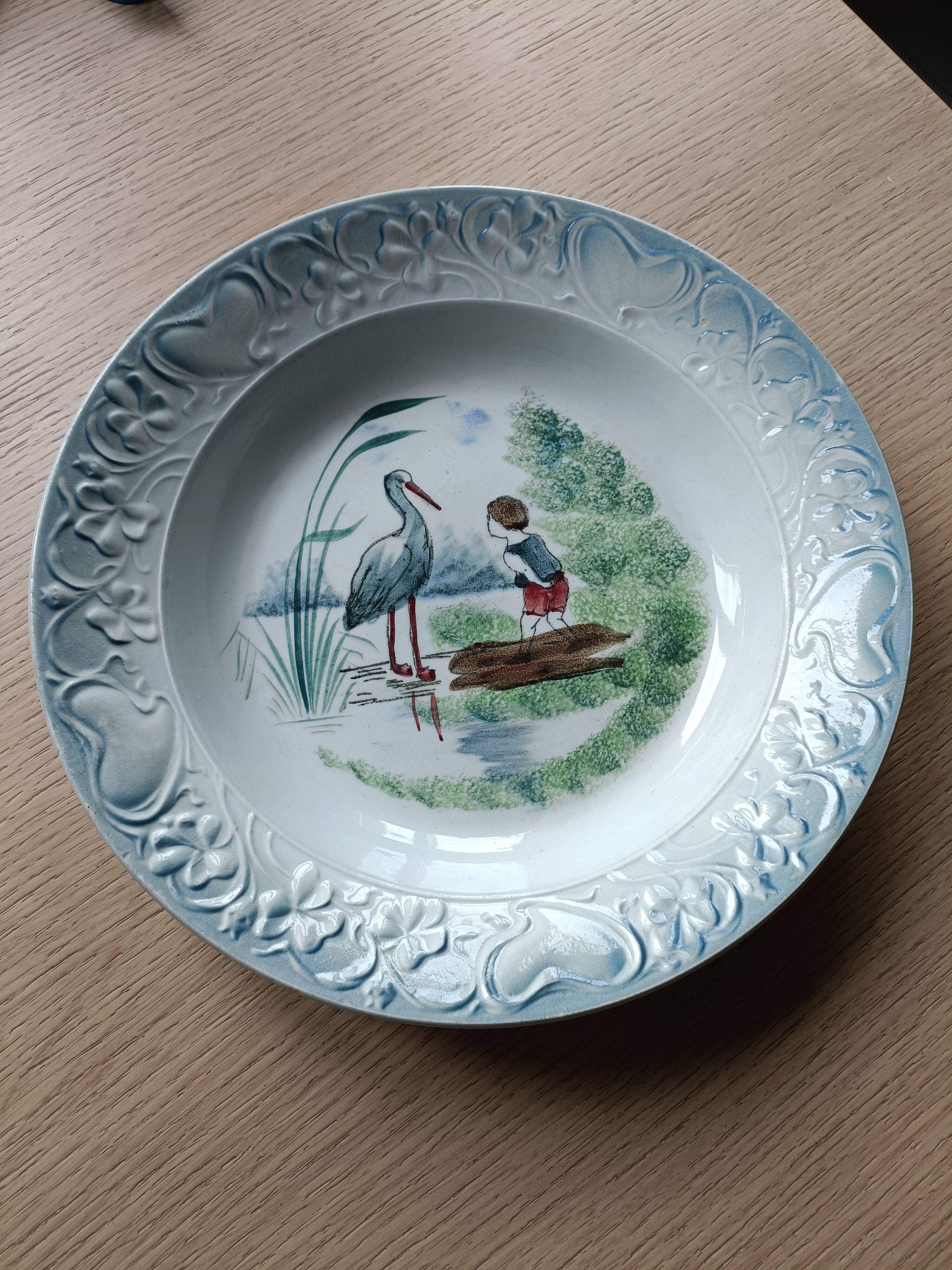 Large slip dish