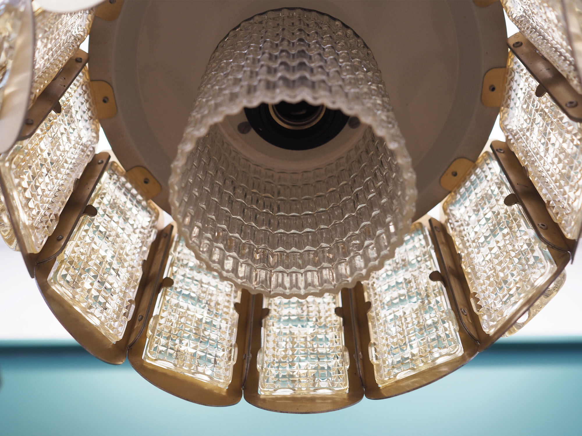 Pendant lamp, Danish design, 60s, made in Denmark