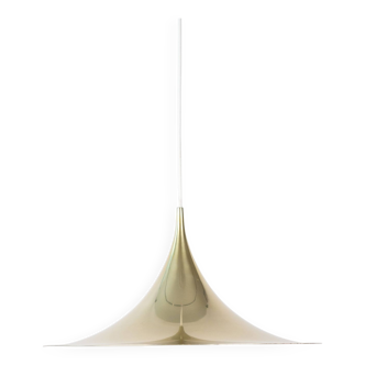 Danish vintage pendant lamp Semi by Bonderup&Thorup, Fog og Morup, 1968