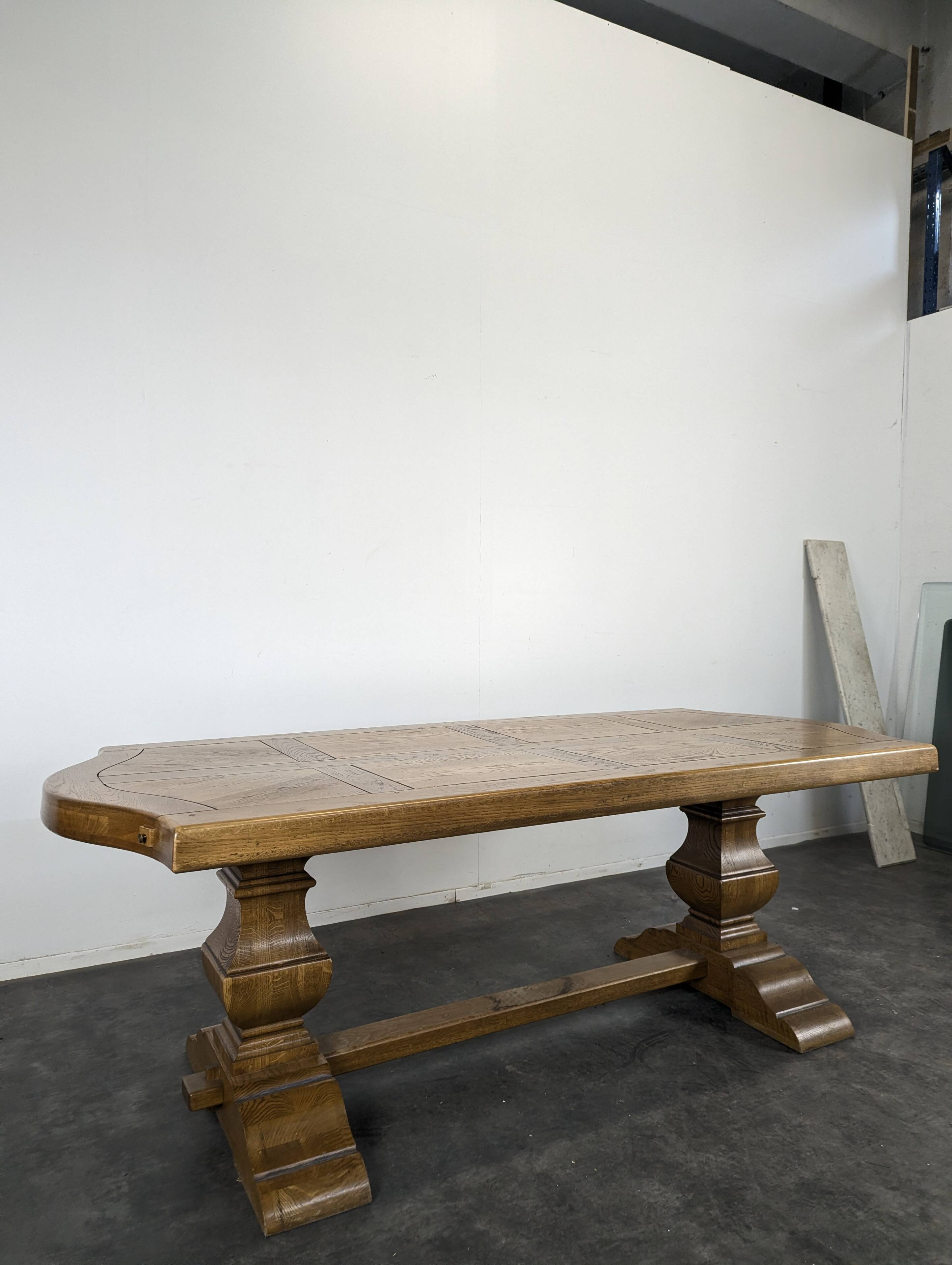Monastery table in solid oak
