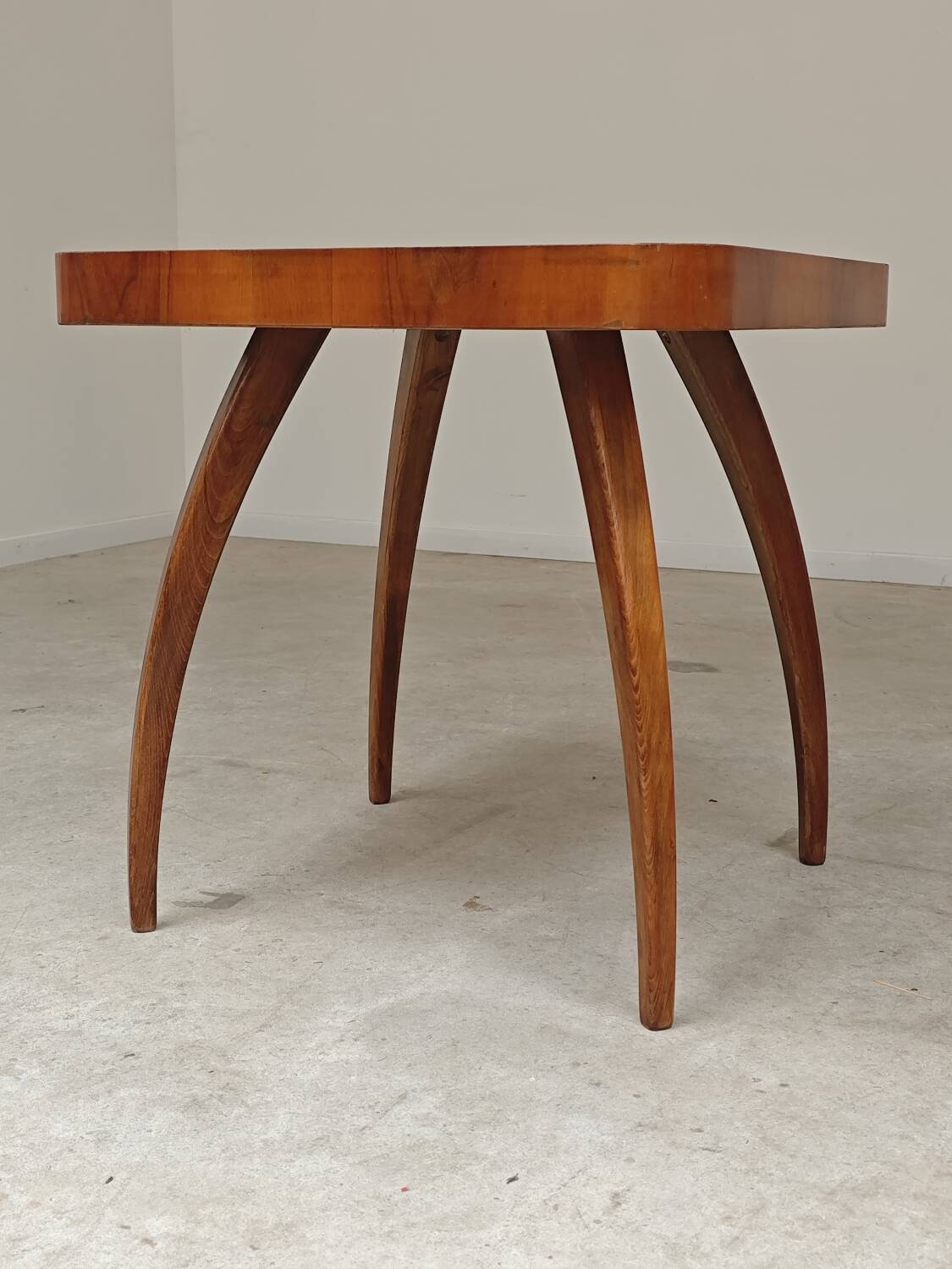 Living room table H259 spider by Jindrich Halabala 1950