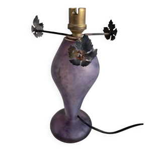 lampe vintage en pâte