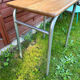 Vintage high school table