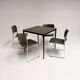 Set of 6 stacking chairs by David Rowland for HOWE, 1968