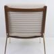Fauteuil BOOMERANG  de P. HVIDT & NIELSEN, éd. original, restauré, 1950