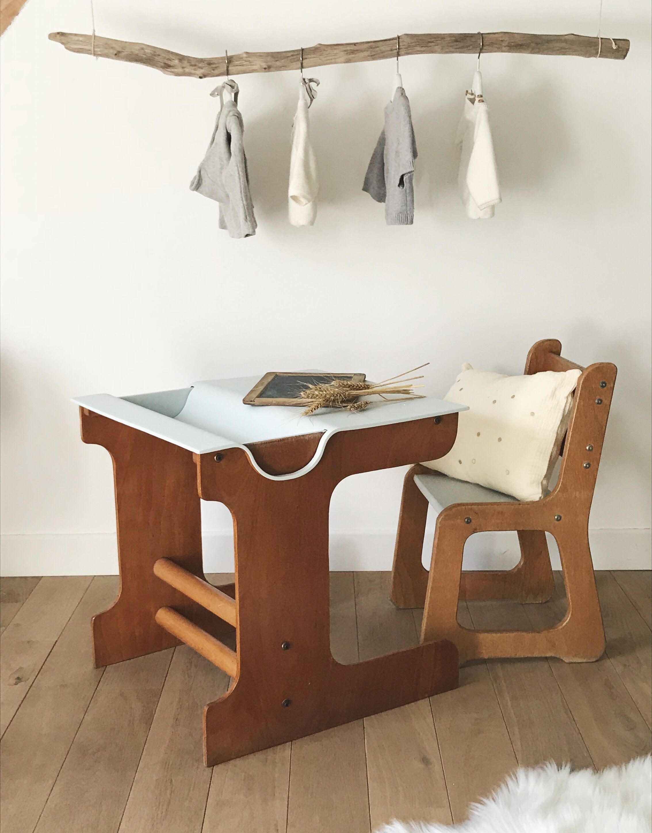 Bureau enfant vintage